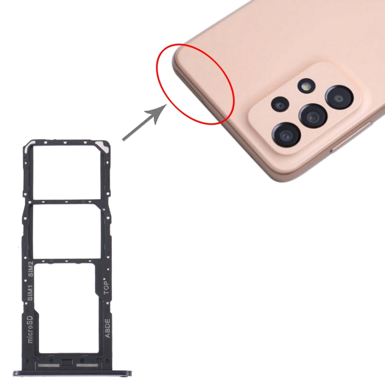 Samsung Galaxy A24 SM-A245 Original Black SIM Card Tray & Micro SD Card Tray Replacement