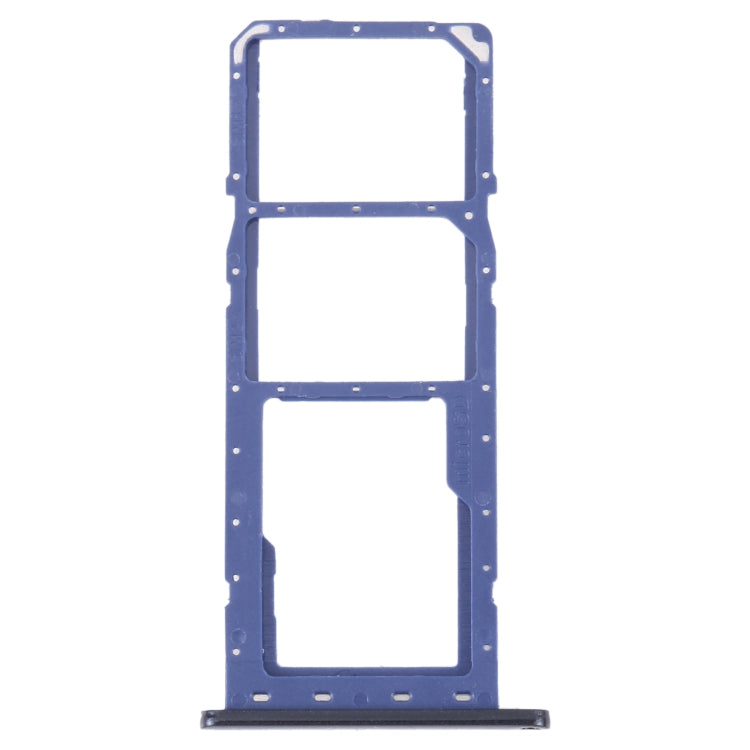 Original Samsung Galaxy M04 SM-M045F SIM Card Tray + Micro SD Card Tray (Blue) - Replacement Parts