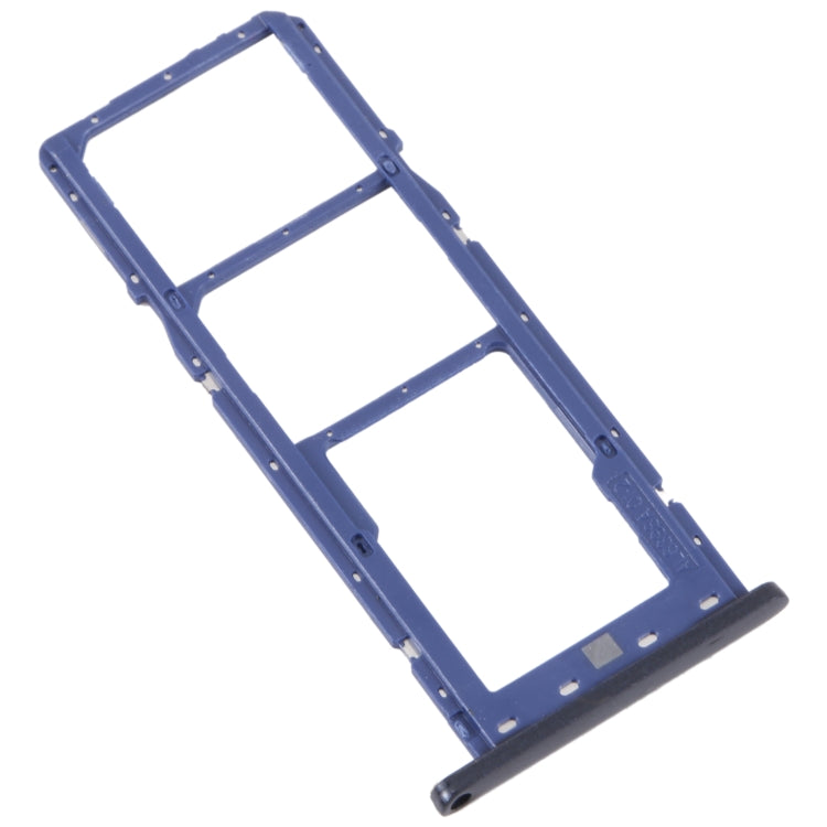 Original Samsung Galaxy M04 SM-M045F SIM Card Tray + Micro SD Card Tray (Blue) - Replacement Parts