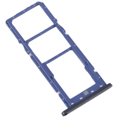Original Samsung Galaxy M04 SM-M045F SIM Card Tray + Micro SD Card Tray (Blue) - Replacement Parts