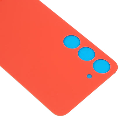 OEM Orange Glass Back Cover Replacement for Samsung Galaxy S23+ SM-S916B - Professional Installation Recommended