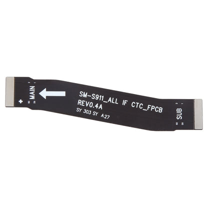 Original Mainboard Connector Flex Cable for Samsung Galaxy S23 SM-S911B - Replacement Part, Professional Installation Recommended
