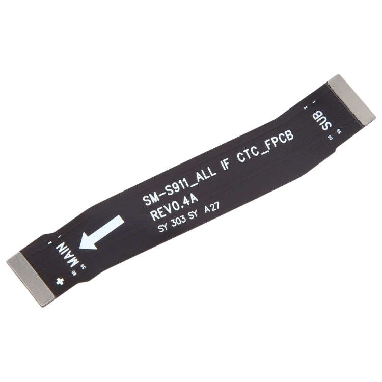 Original Mainboard Connector Flex Cable for Samsung Galaxy S23 SM-S911B - Replacement Part, Professional Installation Recommended