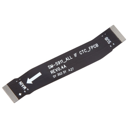 Original Mainboard Connector Flex Cable for Samsung Galaxy S23 SM-S911B - Replacement Part, Professional Installation Recommended