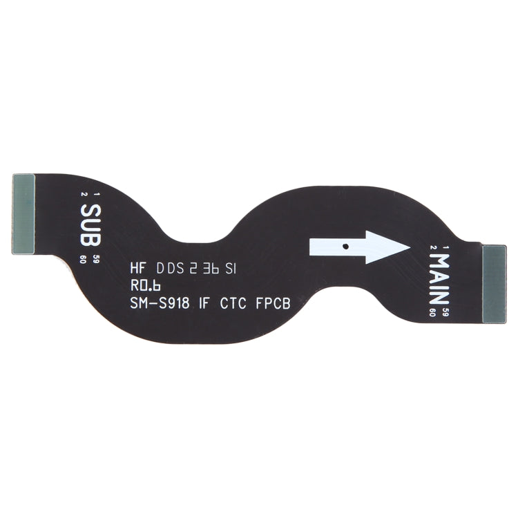Samsung Galaxy S23 Ultra SM-S918B Original Mainboard Connector Flex Cable Replacement Part