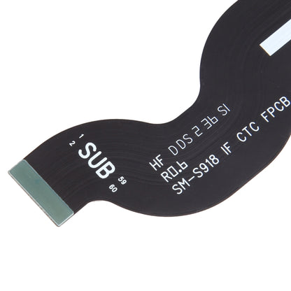 Samsung Galaxy S23 Ultra SM-S918B Original Mainboard Connector Flex Cable Replacement Part