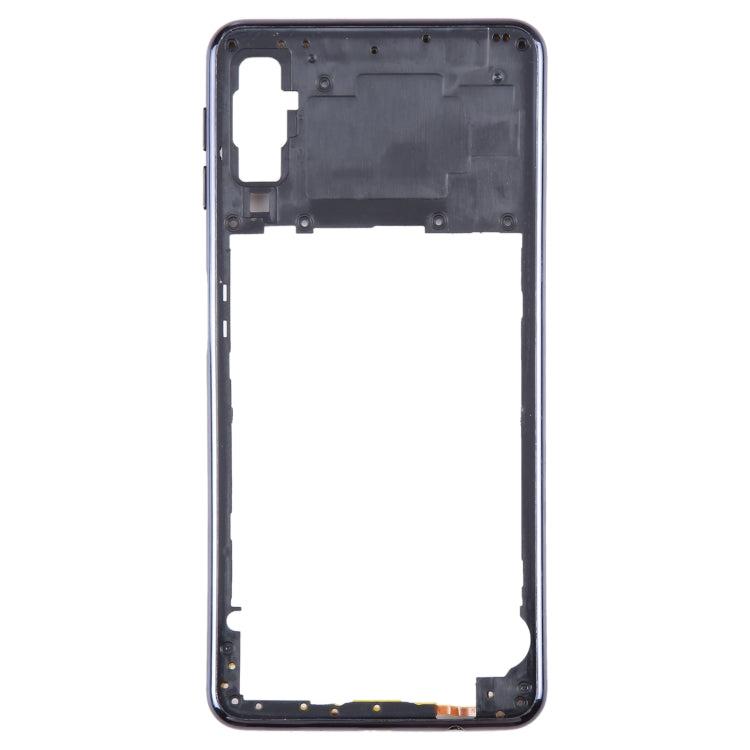 Samsung Galaxy A7 (2018) SM-A750 Black Middle Frame Bezel Plate - Replacement Part for Damaged Frames