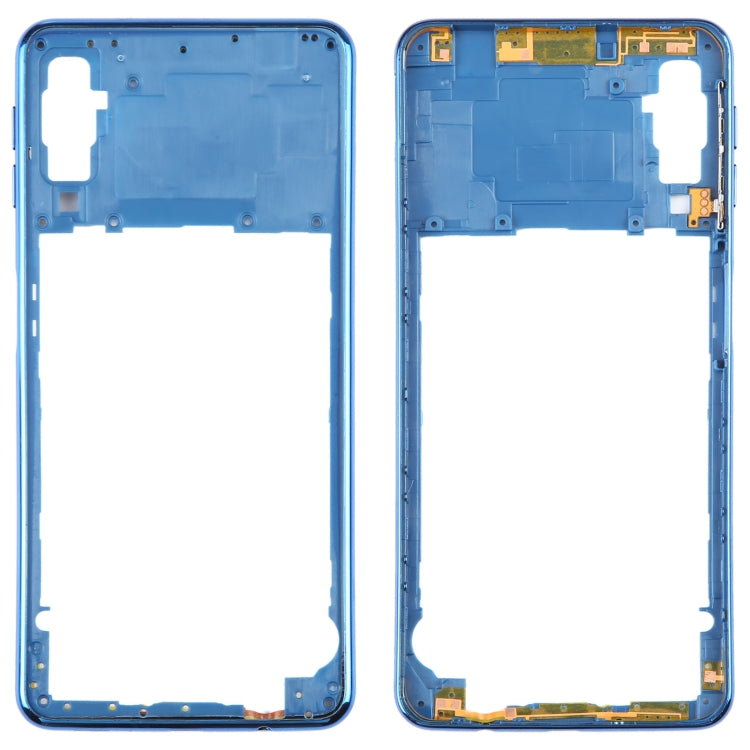 Samsung Galaxy A7 (2018) SM-A750 Blue Middle Frame Bezel Replacement Plate - Perfect Fit, Quality Checked