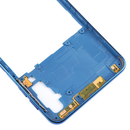Samsung Galaxy A7 (2018) SM-A750 Blue Middle Frame Bezel Replacement Plate - Perfect Fit, Quality Checked