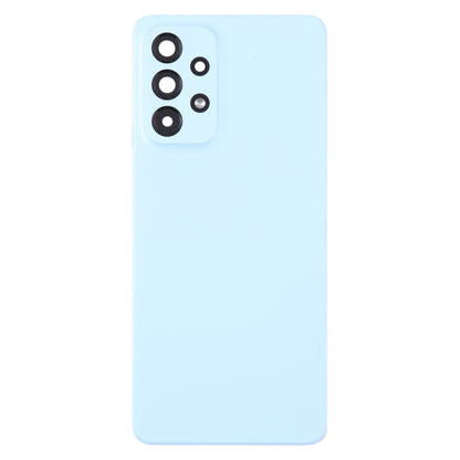 Samsung Galaxy A33 5G SM-A336B Battery Back Cover Replacement with Camera Lens Frame (Blue) - Compatible Part