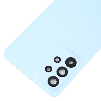 Samsung Galaxy A33 5G SM-A336B Battery Back Cover Replacement with Camera Lens Frame (Blue) - Compatible Part