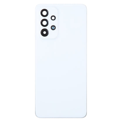 Samsung Galaxy A33 5G SM-A336B Battery Back Cover Replacement with Camera Lens Frame (White)