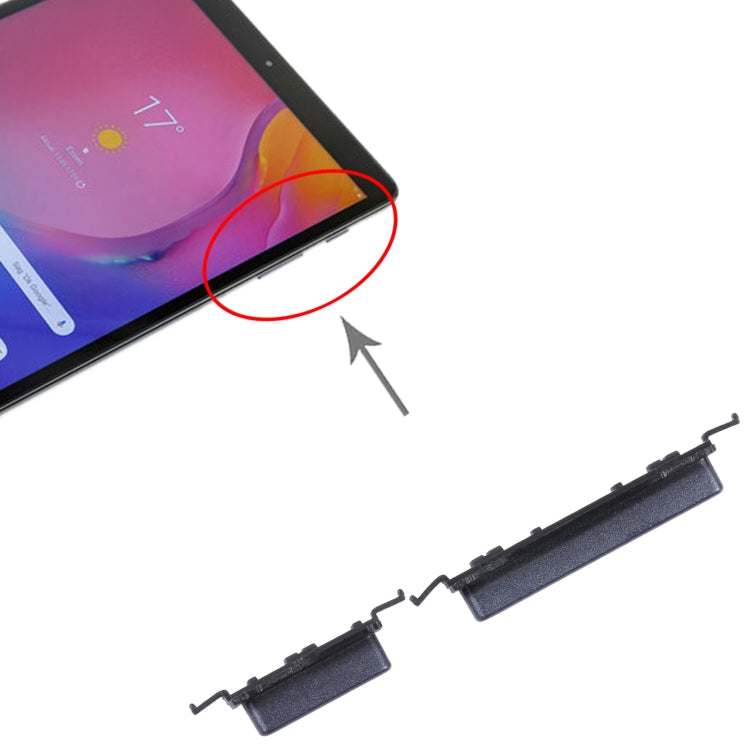 Samsung Galaxy Tab A 10.1 (2019) SM-T510 Black Original Power & Volume Control Button Replacement