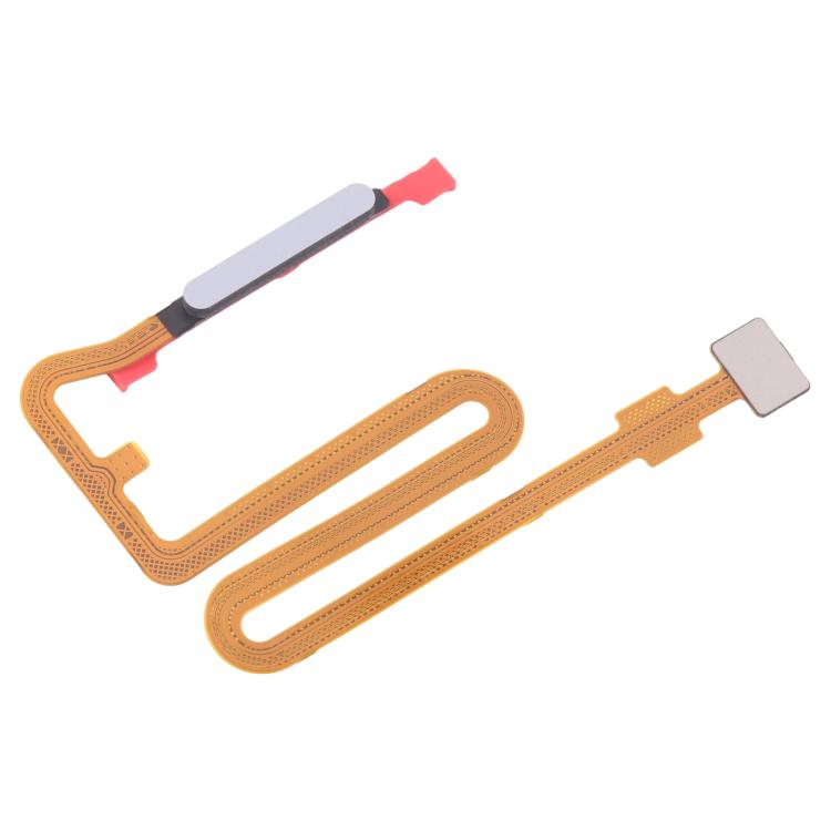 Samsung Galaxy A14 5G SM-A146P Original Fingerprint Sensor Flex Cable Replacement Part (Silver)