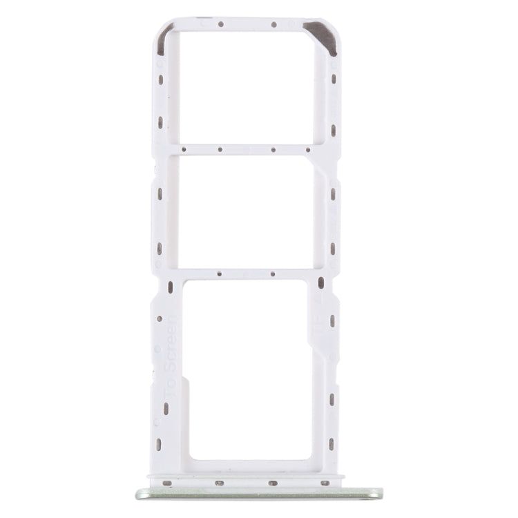 Original SIM Card Tray + Micro SD Card Tray for Samsung Galaxy A14 4G SM-A145P (Green) - Replacement Parts