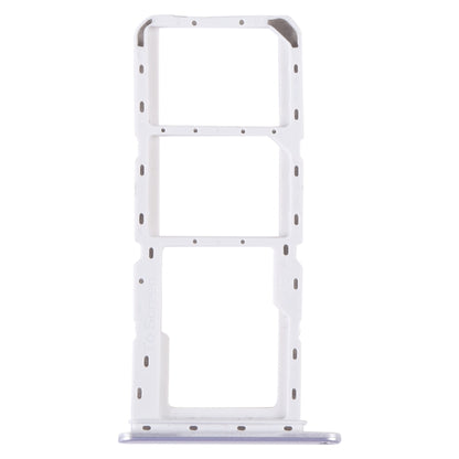 Original SIM Card Tray + Micro SD Card Tray for Samsung Galaxy A14 4G SM-A145P (Silver) - Replacement Part