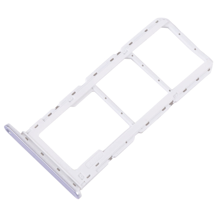 Original SIM Card Tray + Micro SD Card Tray for Samsung Galaxy A14 4G SM-A145P (Silver) - Replacement Part