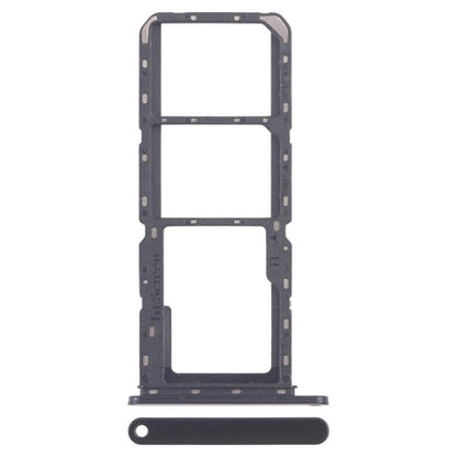 Original SIM Card Tray + Micro SD Card Tray for Samsung Galaxy A14 5G SM-A146P (Black) - Replacement Parts