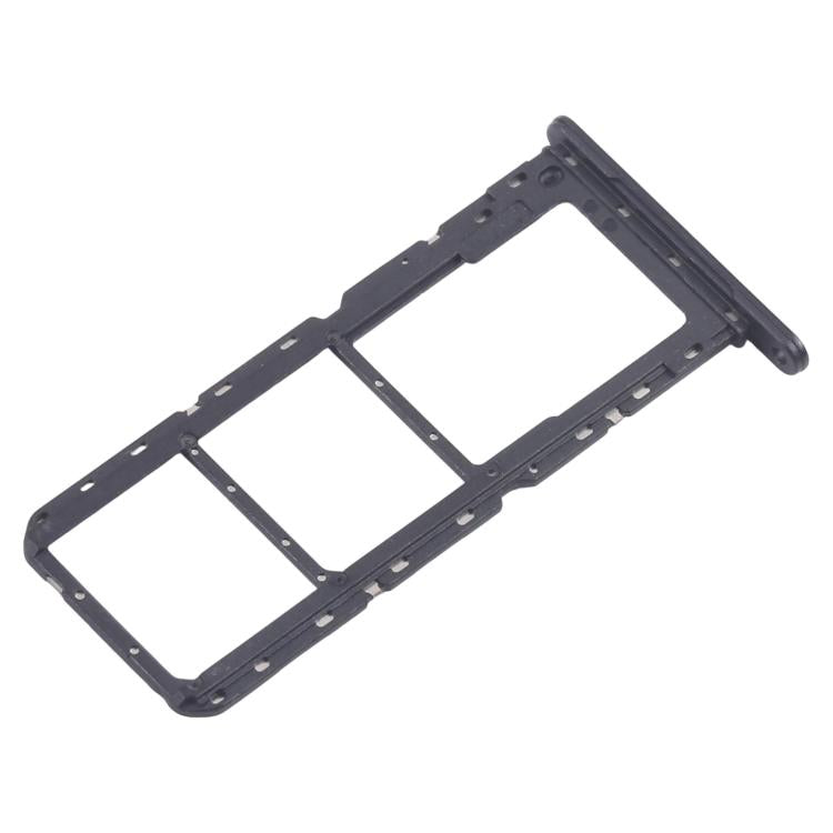 Original SIM Card Tray + Micro SD Card Tray for Samsung Galaxy A14 5G SM-A146P (Black) - Replacement Parts