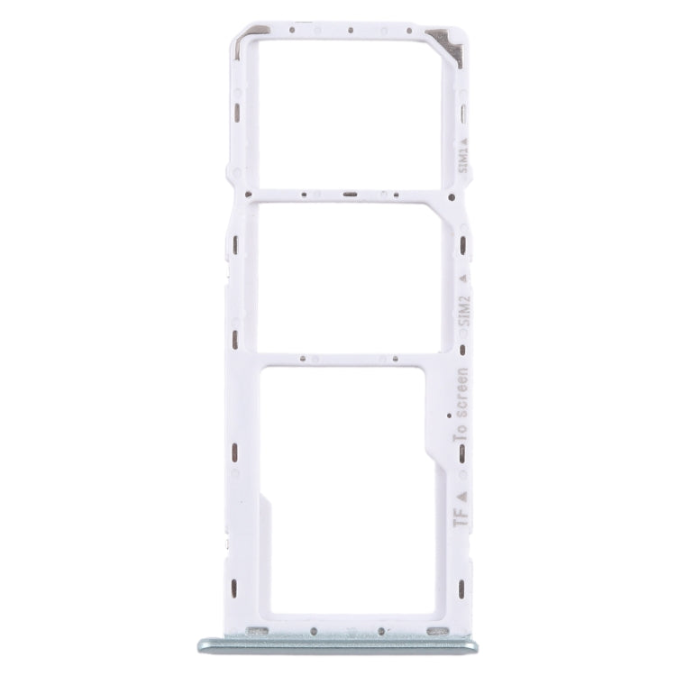 Original SIM Card Tray Set for Samsung Galaxy A22 5G (SM-A226B) - Includes SIM & Micro SD Card Trays (Green)
