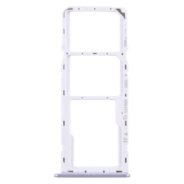 Original SIM Card Tray and Micro SD Card Tray for Samsung Galaxy A22 5G (SM-A226B) - Purple Replacement Parts