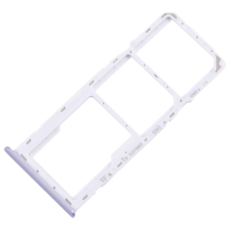 Original SIM Card Tray and Micro SD Card Tray for Samsung Galaxy A22 5G (SM-A226B) - Purple Replacement Parts