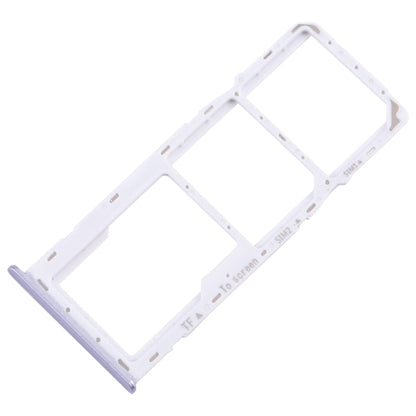 Original SIM Card Tray and Micro SD Card Tray for Samsung Galaxy A22 5G (SM-A226B) - Purple Replacement Parts