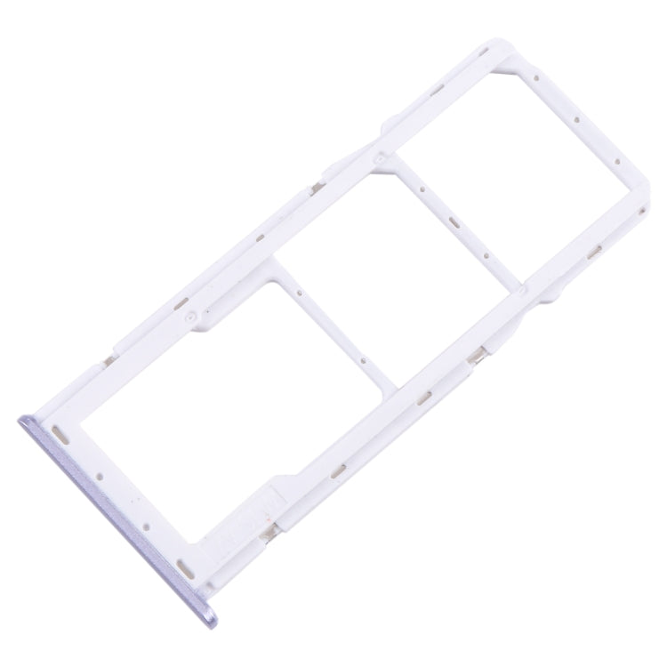 Original SIM Card Tray and Micro SD Card Tray for Samsung Galaxy A22 5G (SM-A226B) - Purple Replacement Parts