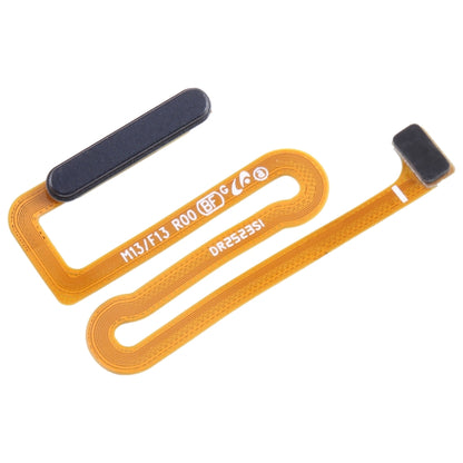 Original Fingerprint Sensor Flex Cable for Samsung Galaxy M13 SM-M135F (Black) - Replacement Part