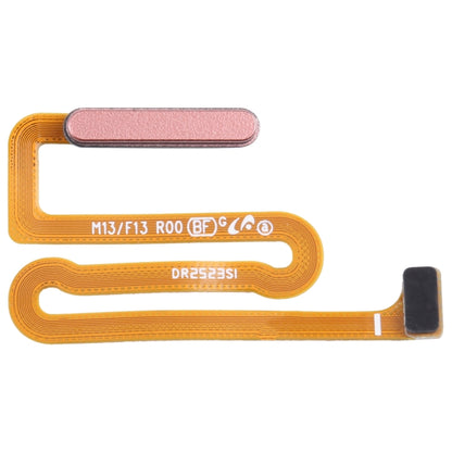 Original Fingerprint Sensor Flex Cable for Samsung Galaxy M13 SM-M135F (Orange) - Replacement Part