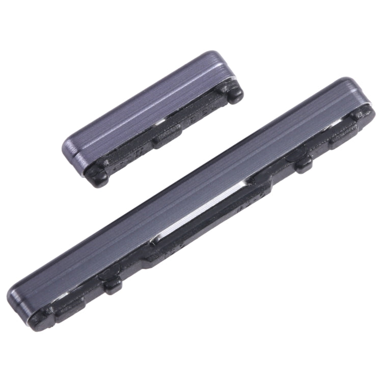 Replacement Power & Volume Control Buttons Set for Samsung Galaxy Tab S7+ SM-T976 (Black) - Original Parts