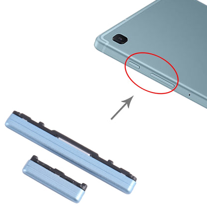 Original Power & Volume Control Button Set for Samsung Galaxy Tab S6 Lite SM-P610/P615 (Blue) - Replacement Part