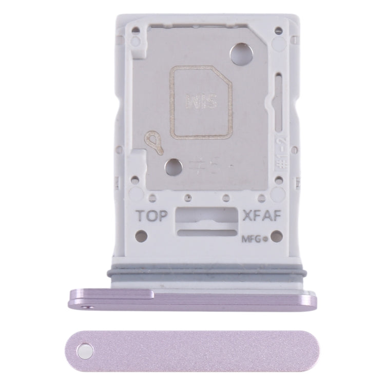 SIM & Micro SD Card Tray for Samsung Galaxy Tab S9+ - Replacement Part (Purple)