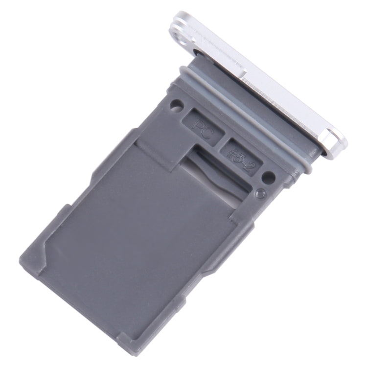 Original SIM Card Tray (Silver) for Samsung Galaxy S23 FE SM-S711B - Replacement Part, Fully Compatible