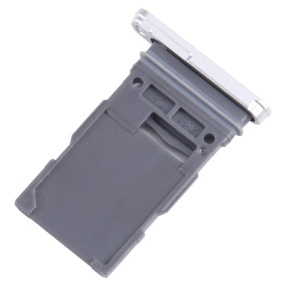 Original SIM Card Tray (Silver) for Samsung Galaxy S23 FE SM-S711B - Replacement Part, Fully Compatible