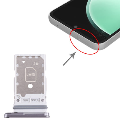 Original SIM Card + Tray for Samsung Galaxy S23 FE (SM-S711B) - Grey Replacement Part