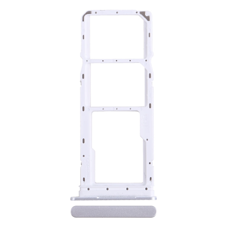 Original Samsung Galaxy A05 SM-A055 SIM Card + SIM Tray + Micro SD Card Tray (Silver) - Replacement Parts