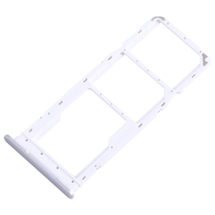 Original Samsung Galaxy A05 SM-A055 SIM Card + SIM Tray + Micro SD Card Tray (Silver) - Replacement Parts