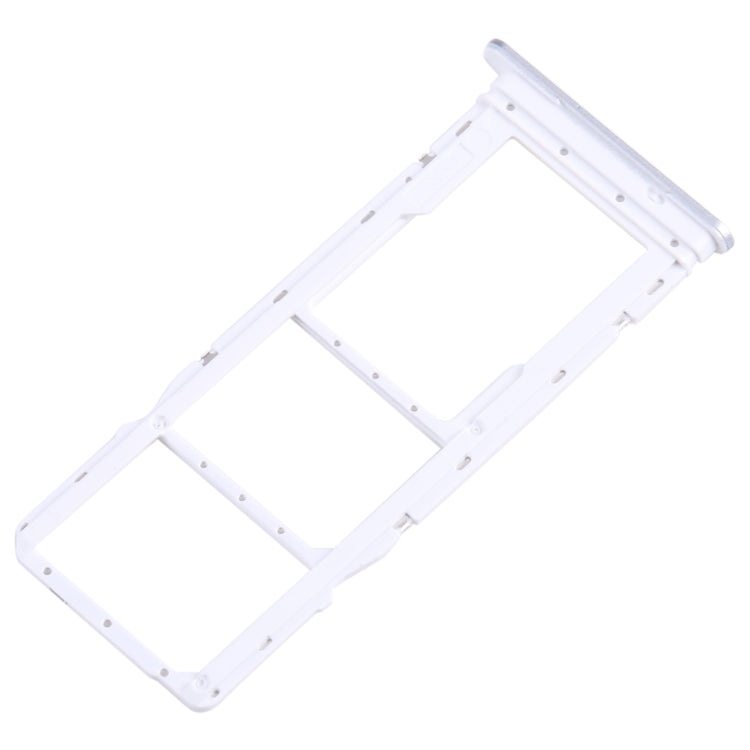 Original Samsung Galaxy A05 SM-A055 SIM Card + SIM Tray + Micro SD Card Tray (Silver) - Replacement Parts