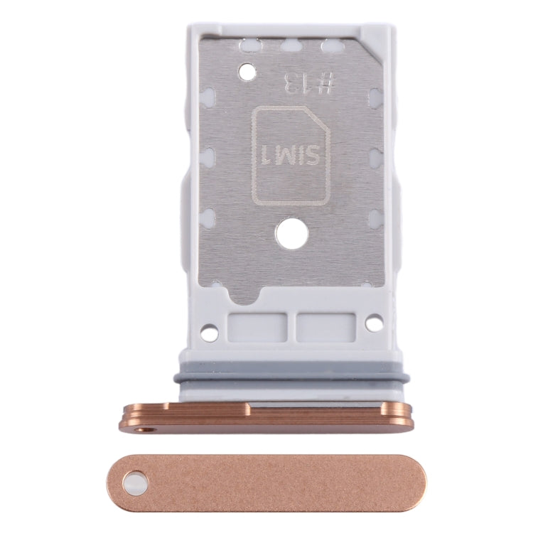 Original SIM Card + Tray for Samsung Galaxy S24 / S24+ 5G (Orange) - Replacement Part