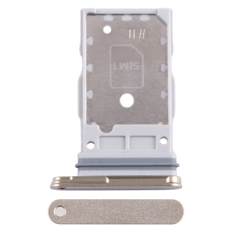 Original SIM Card + Tray for Samsung Galaxy S24 Ultra 5G (SM-S928B) - Gold Replacement Accessory