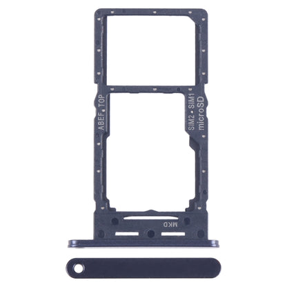 Original SIM Card Tray + Micro SD Card Tray for Samsung Galaxy A25 5G SM-A256B (Black) - Replacement Part