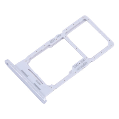 Original SIM Card Tray + Micro SD Card Tray for Samsung Galaxy A25 5G (SM-A256B) - Silver Replacement