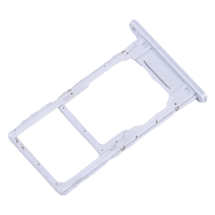 Original SIM Card Tray + Micro SD Card Tray for Samsung Galaxy A25 5G (SM-A256B) - Silver Replacement