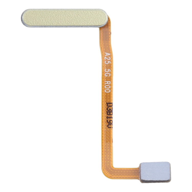 Original Fingerprint Sensor Flex Cable for Samsung Galaxy A25 5G SM-A256B (Green) - Replacement Part