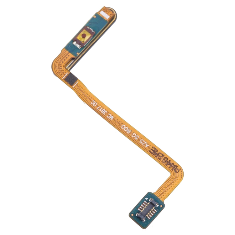 Original Fingerprint Sensor Flex Cable for Samsung Galaxy A25 5G SM-A256B - Replace Broken Parts (Blue)