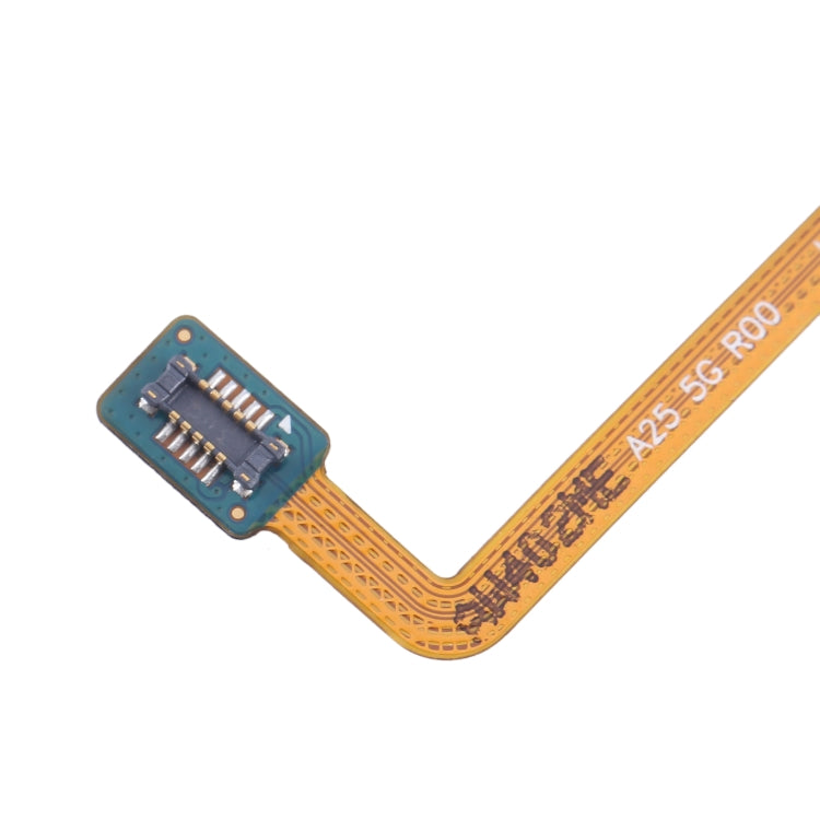 Original Fingerprint Sensor Flex Cable for Samsung Galaxy A25 5G SM-A256B - Replace Broken Parts (Blue)