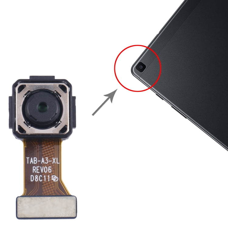 Original Back-Facing Camera Replacement for Samsung Galaxy Tab A 8.0 & S Pen (2019) SM-P205/P200