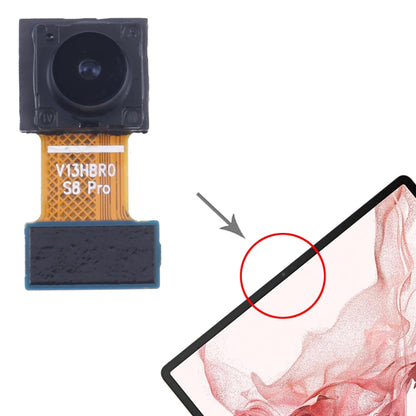 Original Front-Facing Camera Replacement for Samsung Galaxy Tab S8+ (SM-X800) - Professional Installation Recommended