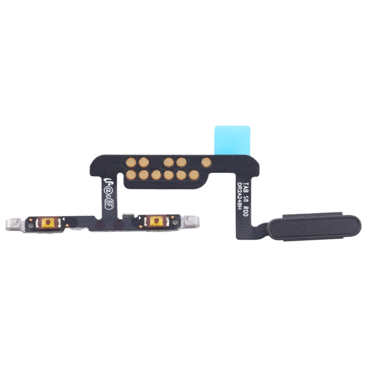 Samsung Galaxy Tab S8 SM-X700 Original Fingerprint Sensor Flex Cable Replacement Part (Black)